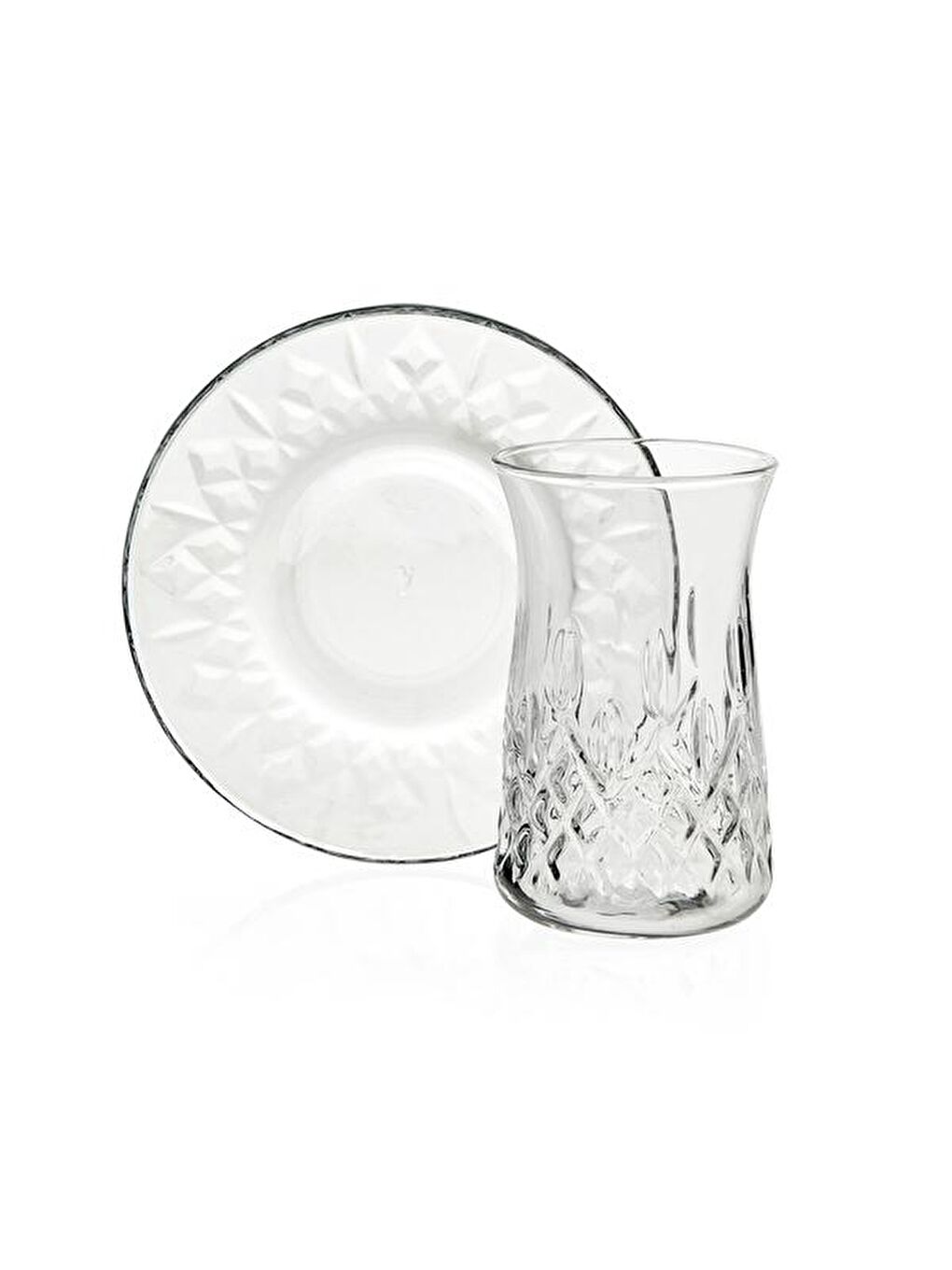 LAV Renksiz Odin 12 Parça Çay Seti - 170 ml - 4
