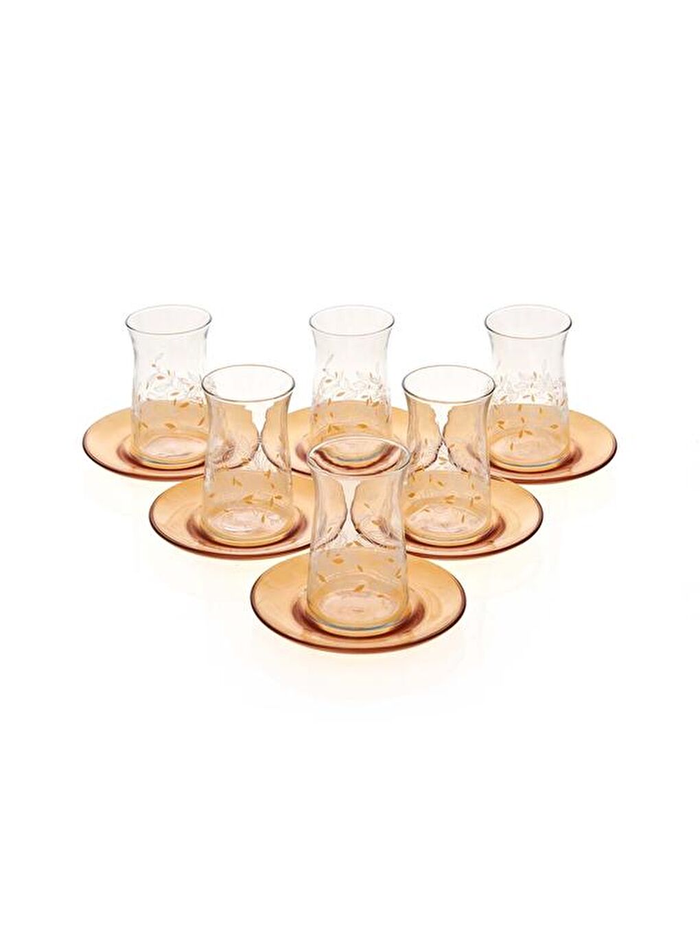 Renksiz Gardenia 12 Parça Çay Seti-1