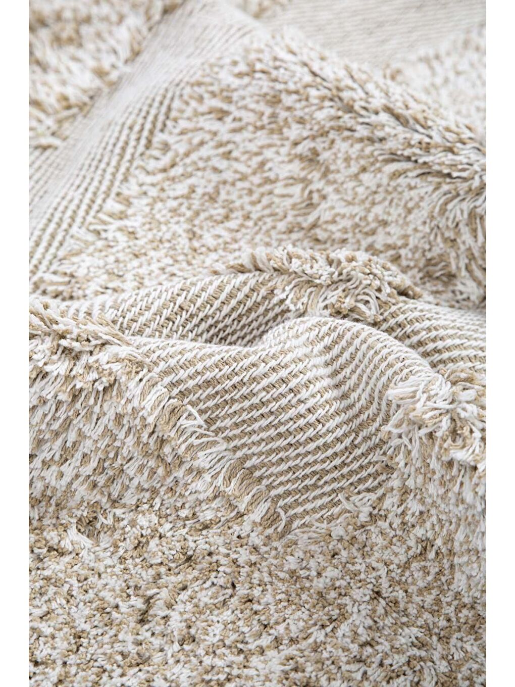 Kahverengi Vivian %100 Pamuk Banyo Paspası 2'li Kahve 40x60+60x90-4