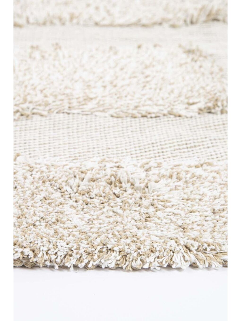 Kahverengi Vivian %100 Pamuk Banyo Paspası 2'li Kahve 40x60+60x90-5