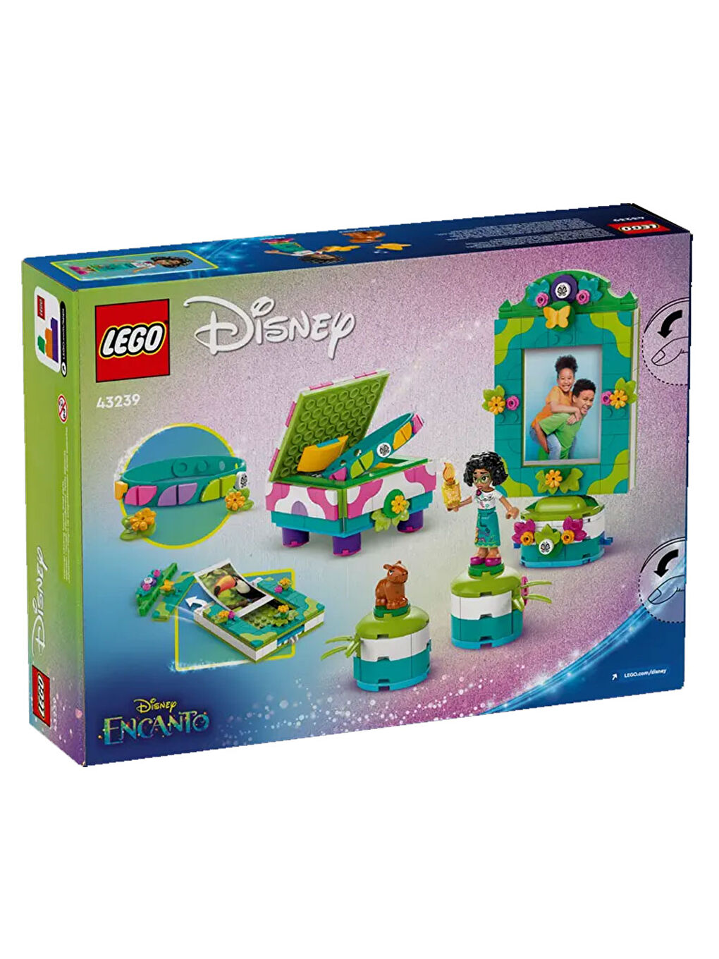 Lego Disney Enkanto Mirabel'in Fotoğraf Çerçevesi ve Takı Kutusu 43239 - 5