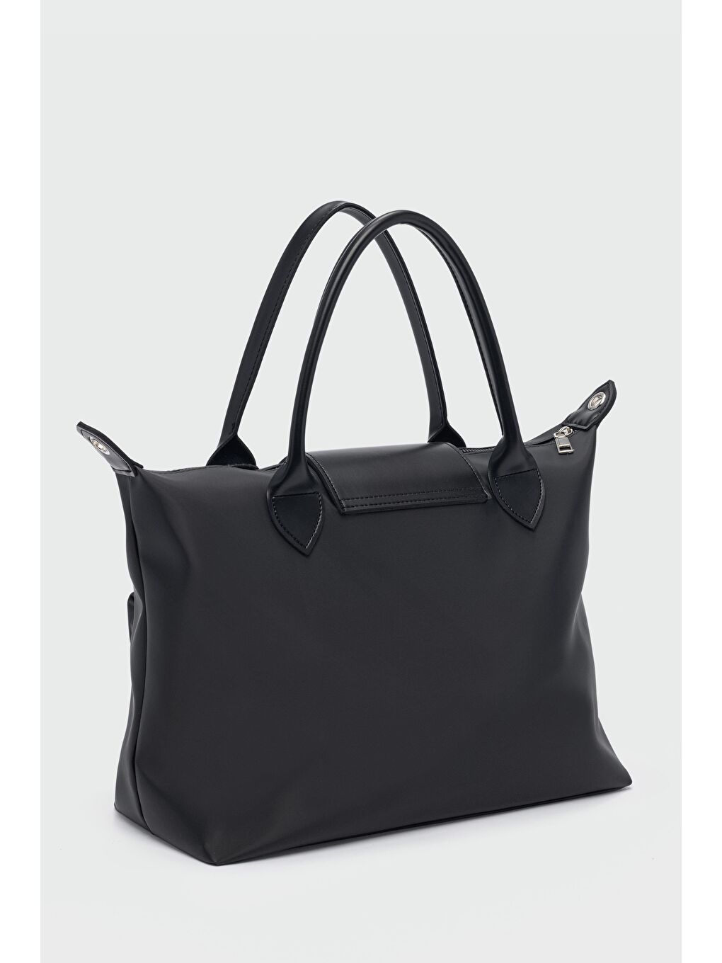 Booster Charmlı Omuz Çantası Siyah-2