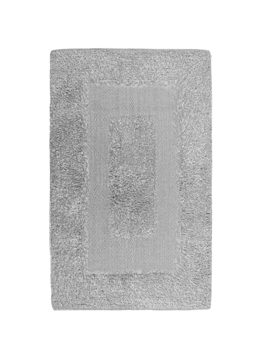 Vivian %100 Pamuk Banyo Paspası Gri 70x110-1