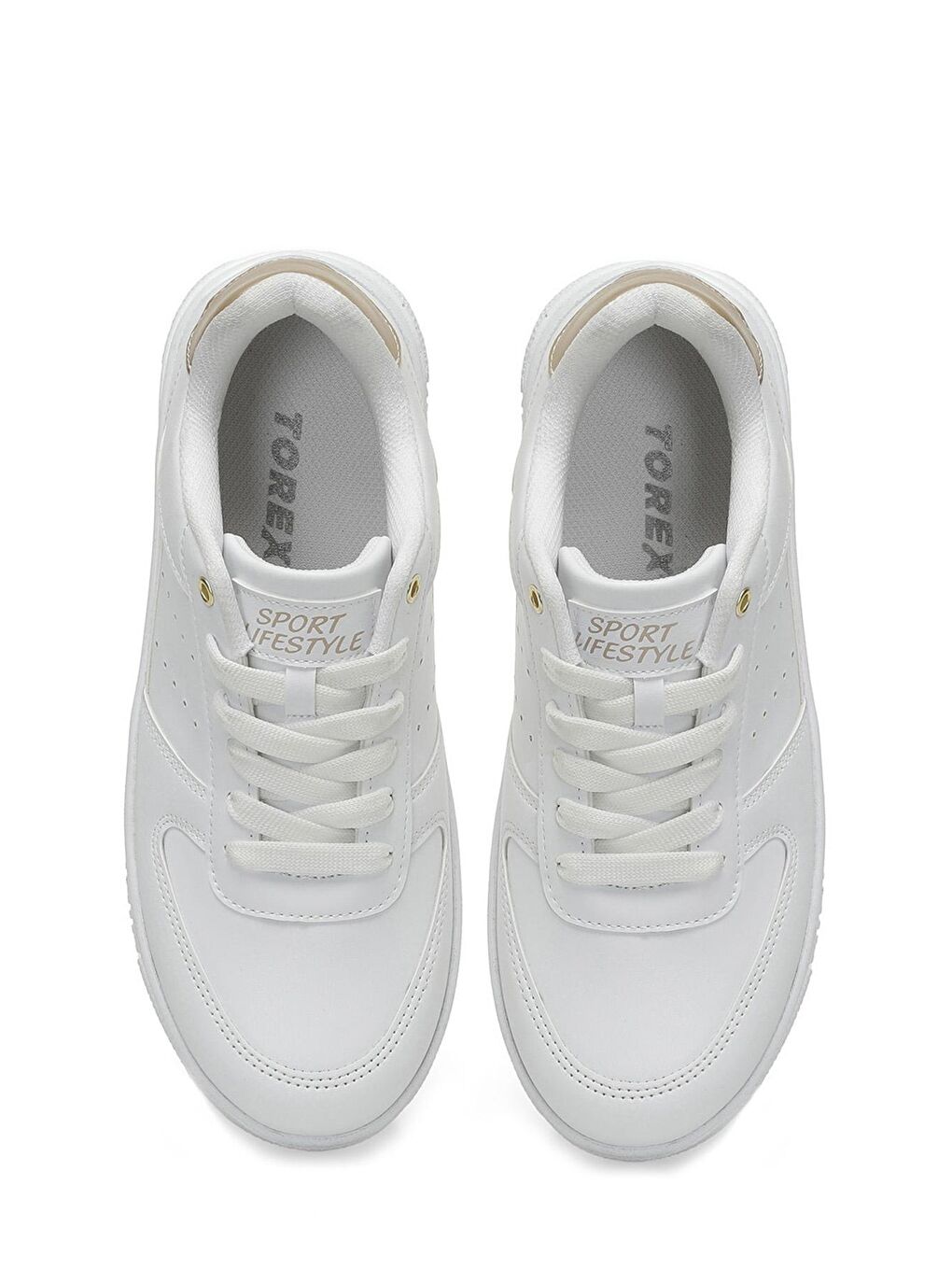 Beyaz Kadın Sneaker-3