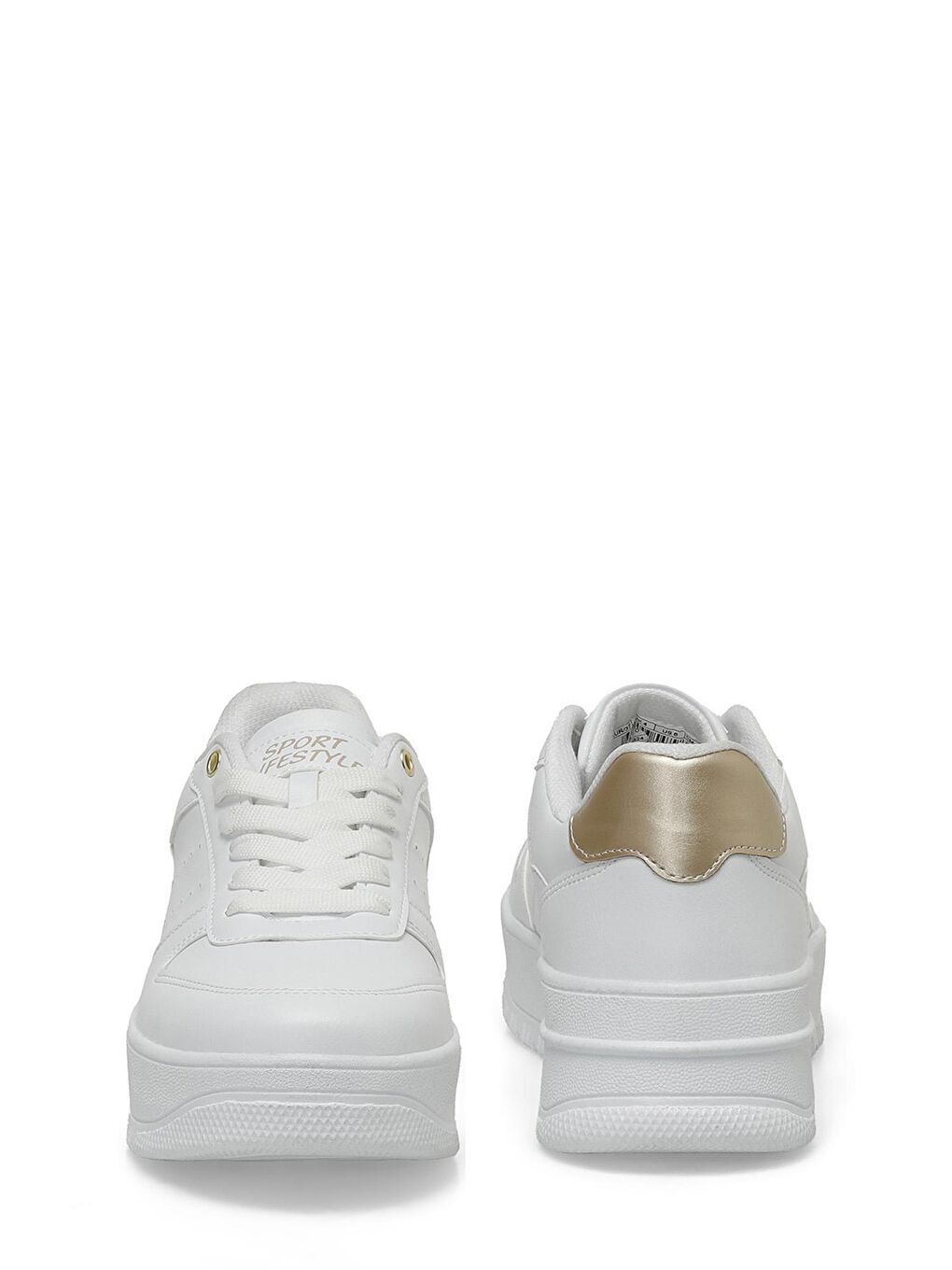 Beyaz Kadın Sneaker-4