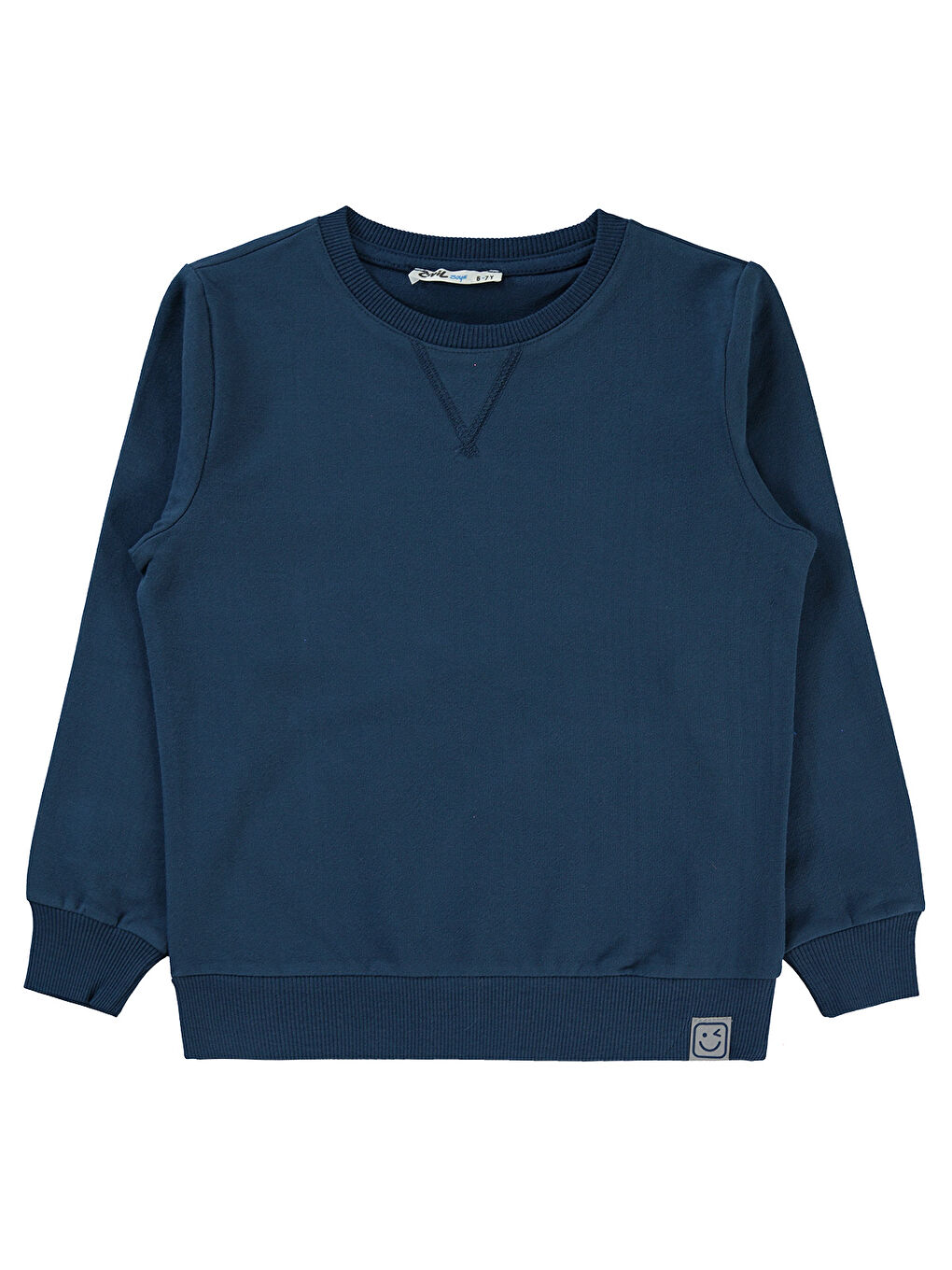 Civil Açık Lacivert Erkek Sweatshirt 6-9 Yaş Soft Lacivert