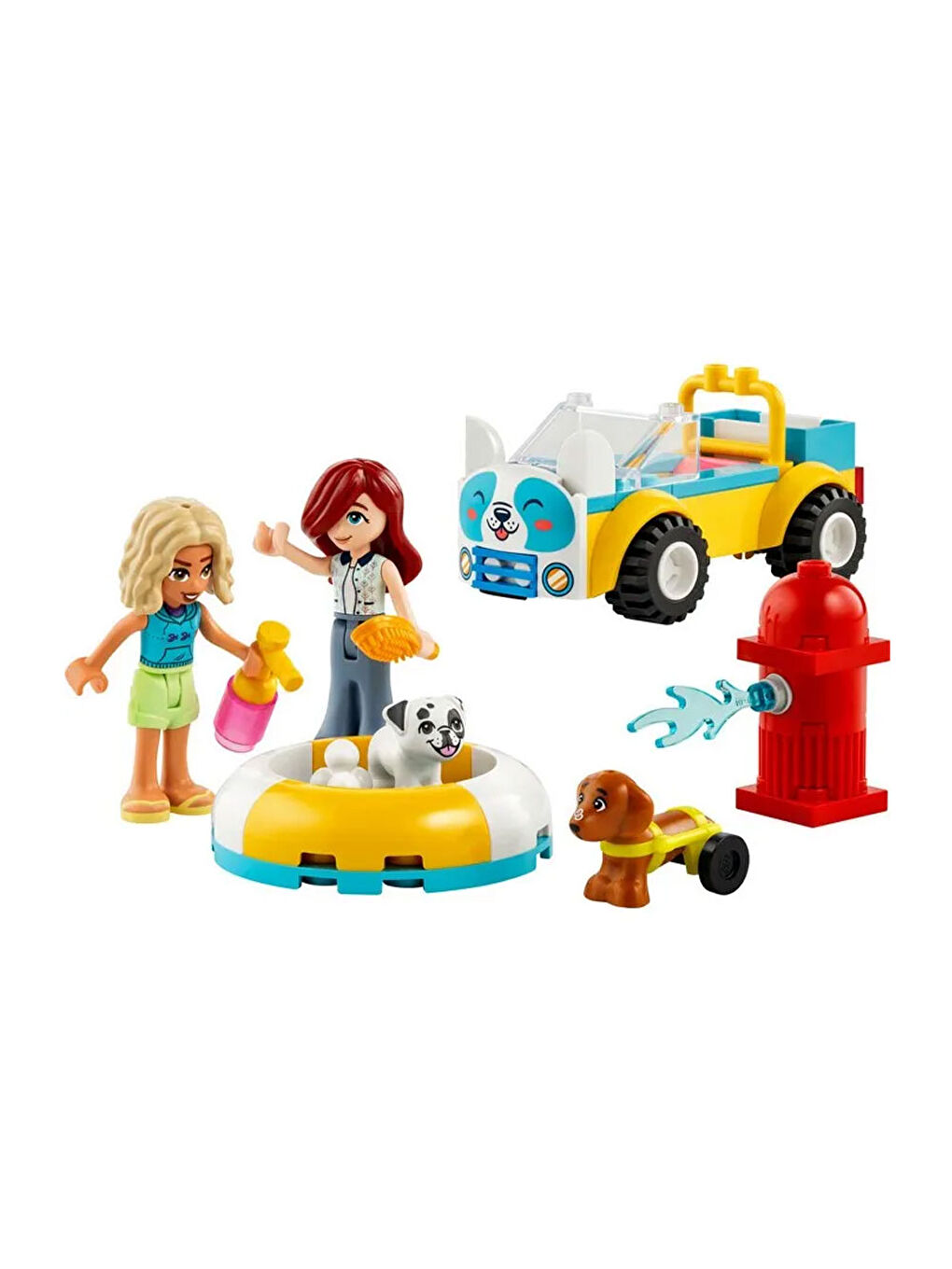 Lego Renksiz Friends Köpek Kuaförü Arabası Araç Oyun Seti 42635 - 1