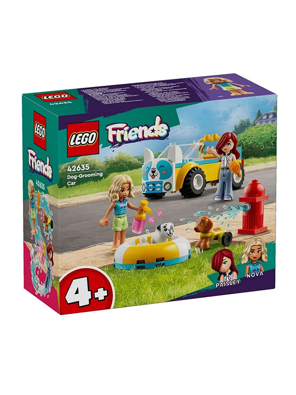 Lego Renksiz Friends Köpek Kuaförü Arabası Araç Oyun Seti 42635 - 2