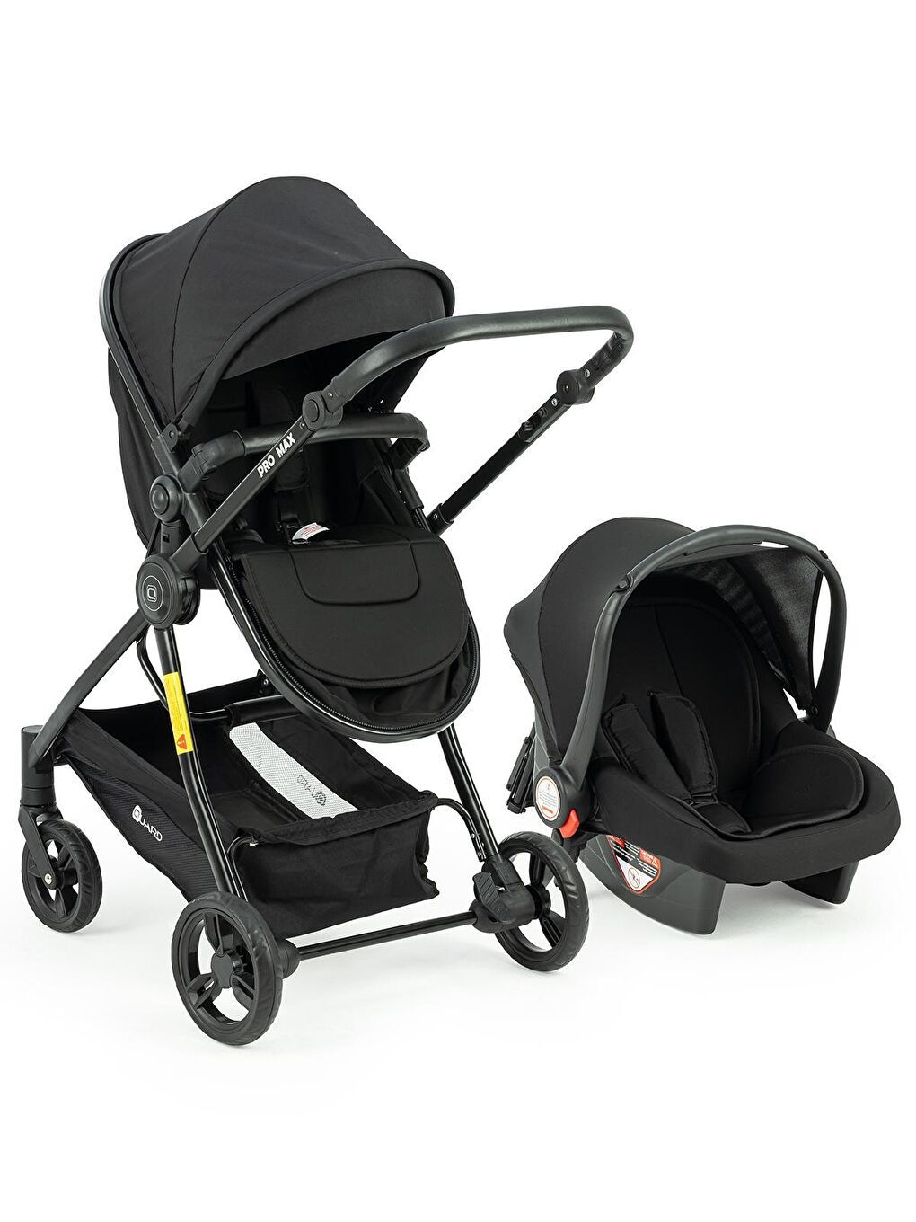 Promax Travel Sistem Bebek Arabası Siyah