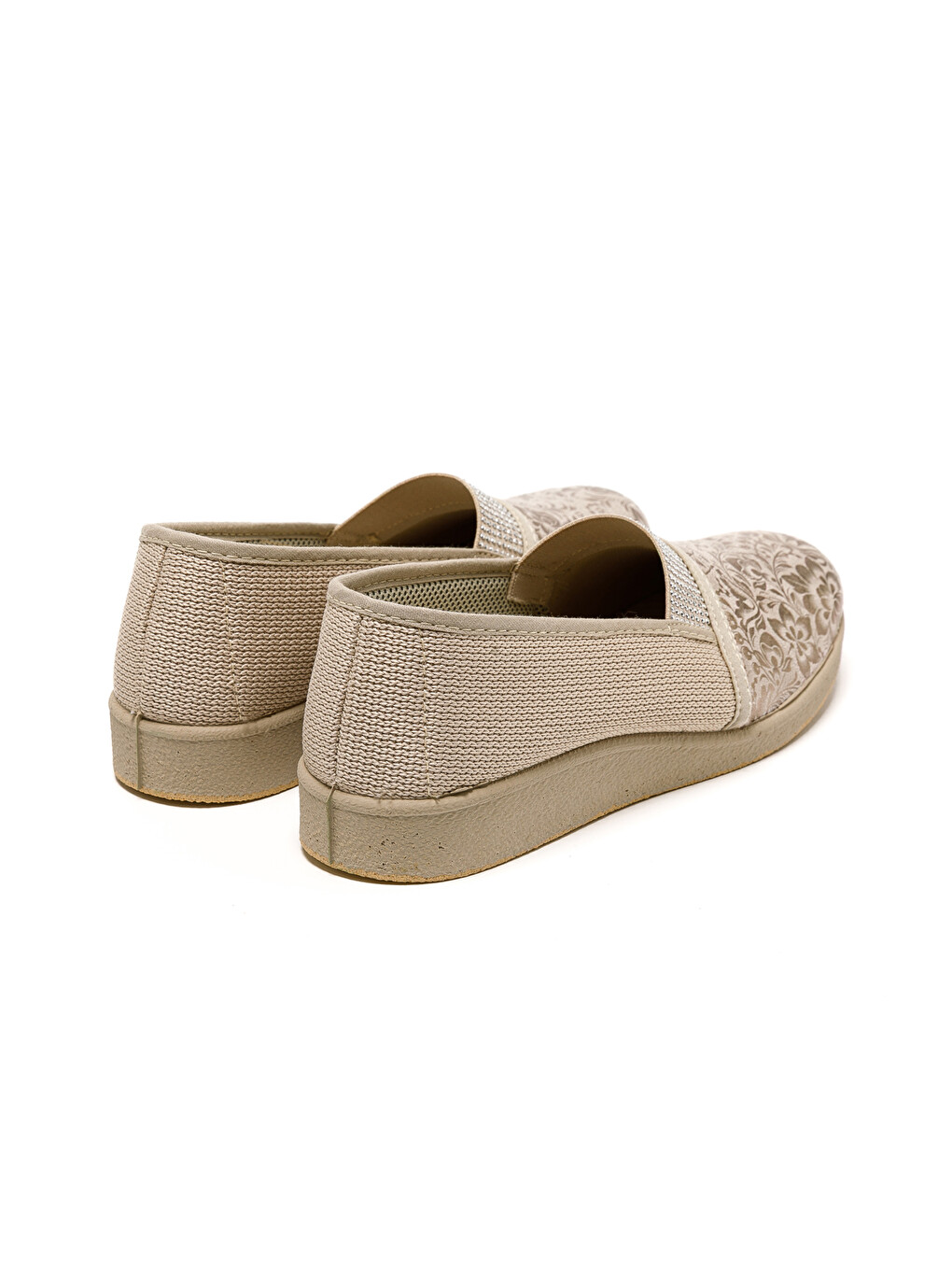 Bej Kadın Sandalet 7827 STRETCH WOMEN'S FOOTWEAR Beige-4