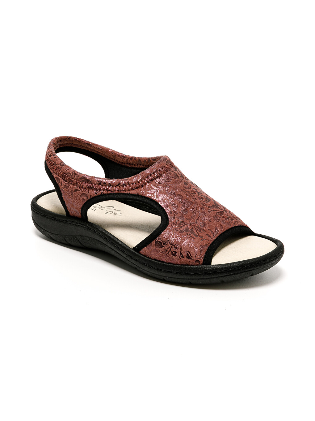 Pembe Kadın Sandalet 5364 STRETCH WOMEN'S FOOTWEAR Pink-1