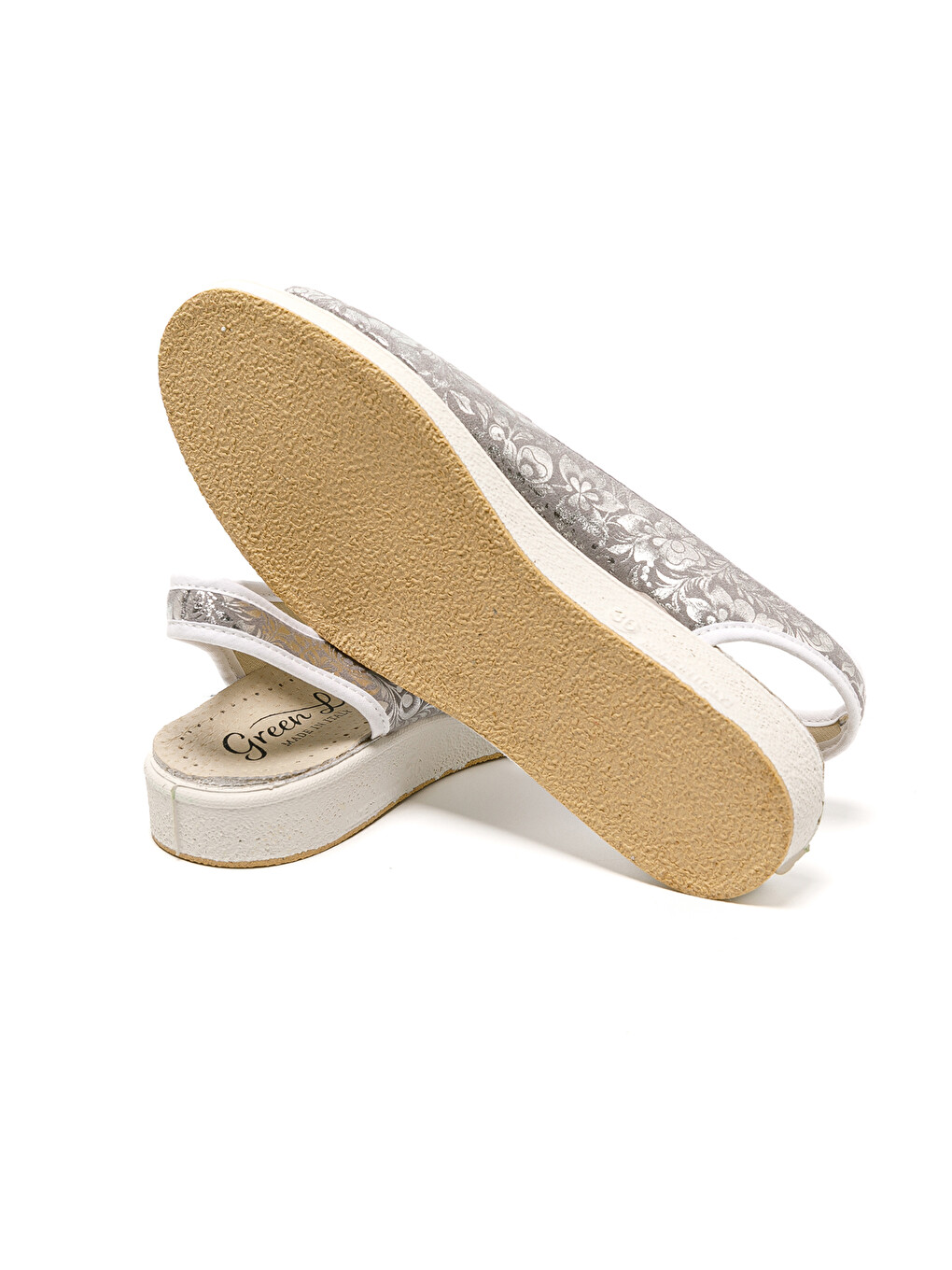 Gri Kadın Sandalet 983 STRETCH WOMEN'S FOOTWEAR Silver-5