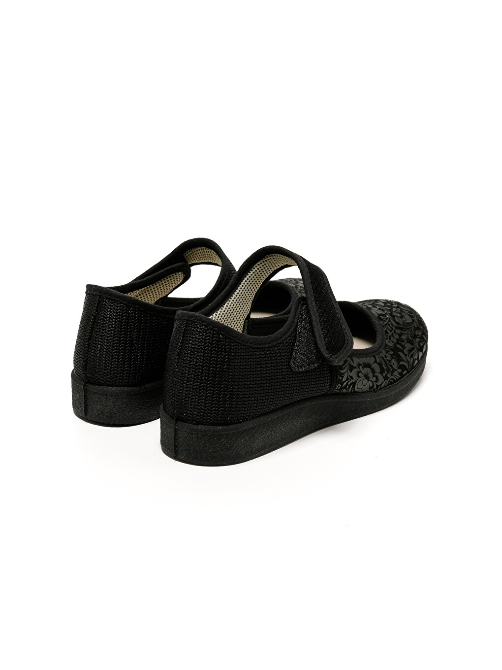 Siyah Kadın Sandalet 985 STRETCH WOMEN'S FOOTWEAR Black-4