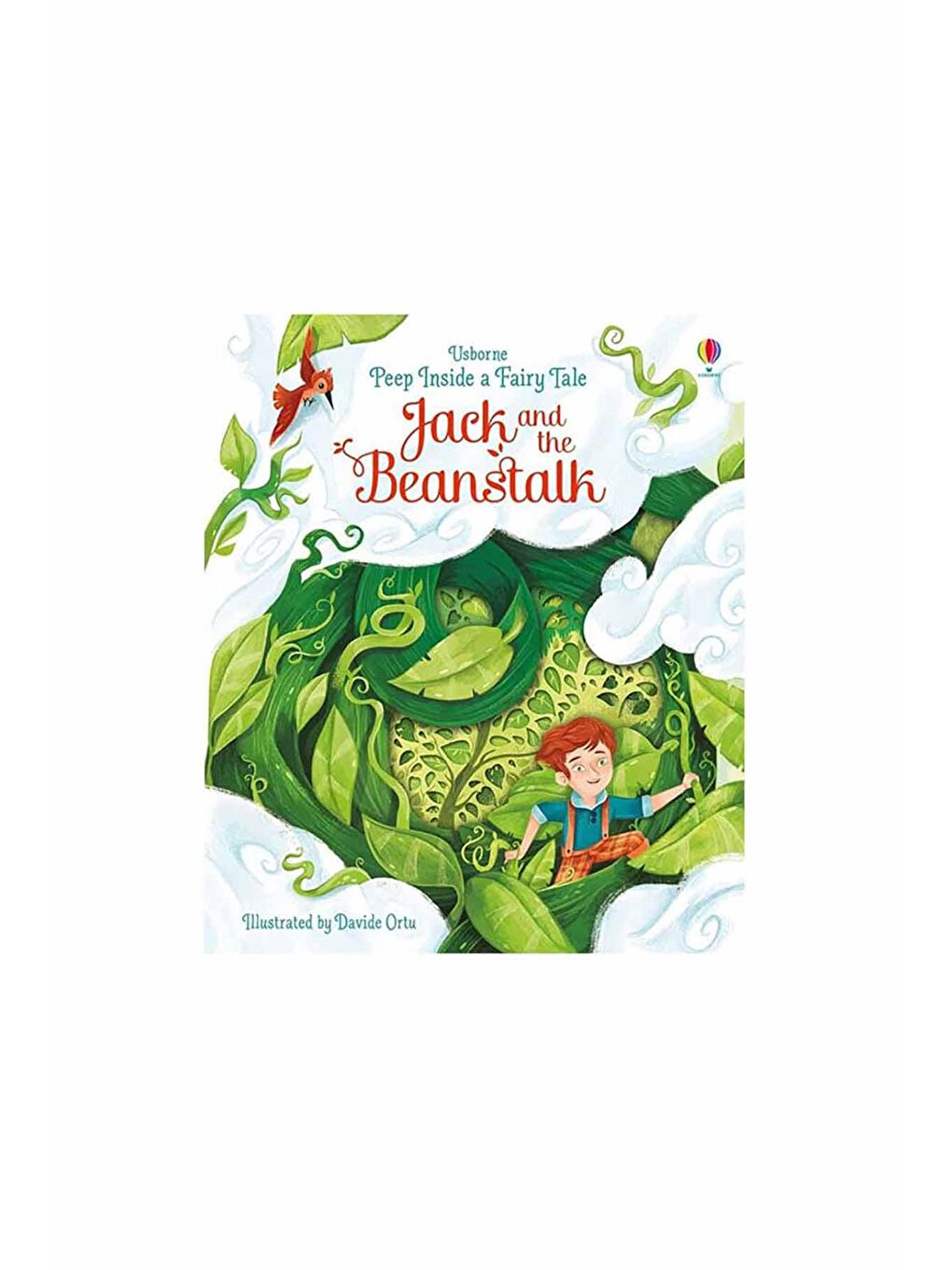 The Usborne Beyaz-Renklibaskı USB - Peep Inside Fairytale Jack & The Beanstalk