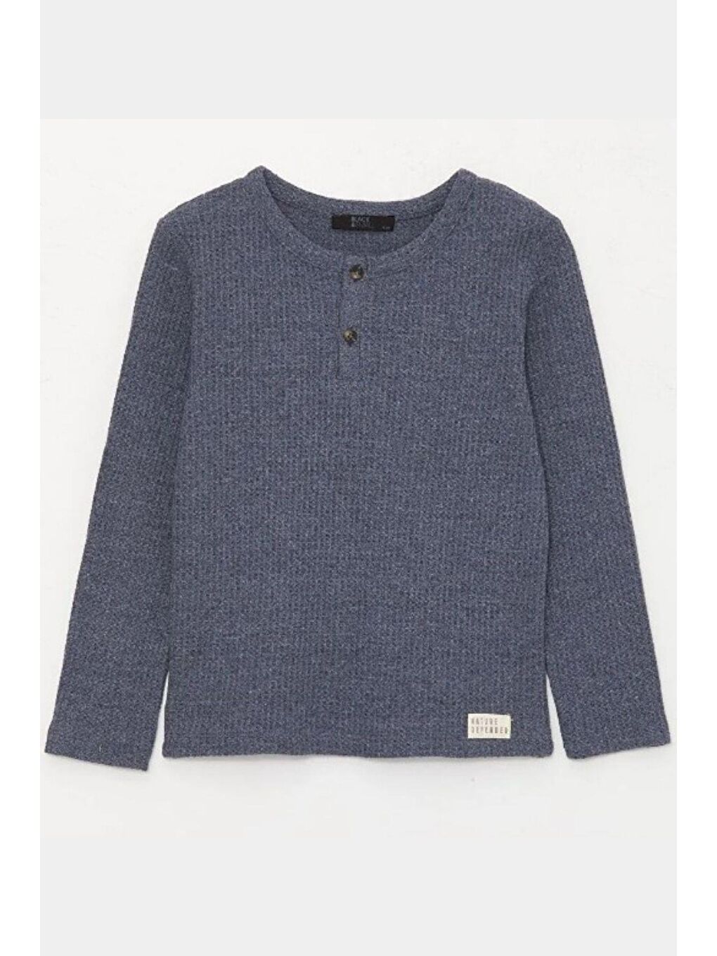 Erkek Çocuk Sweatshirt Antrasit - Waffle