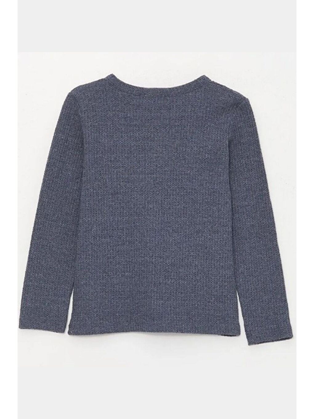 Erkek Çocuk Sweatshirt Antrasit - Waffle-1