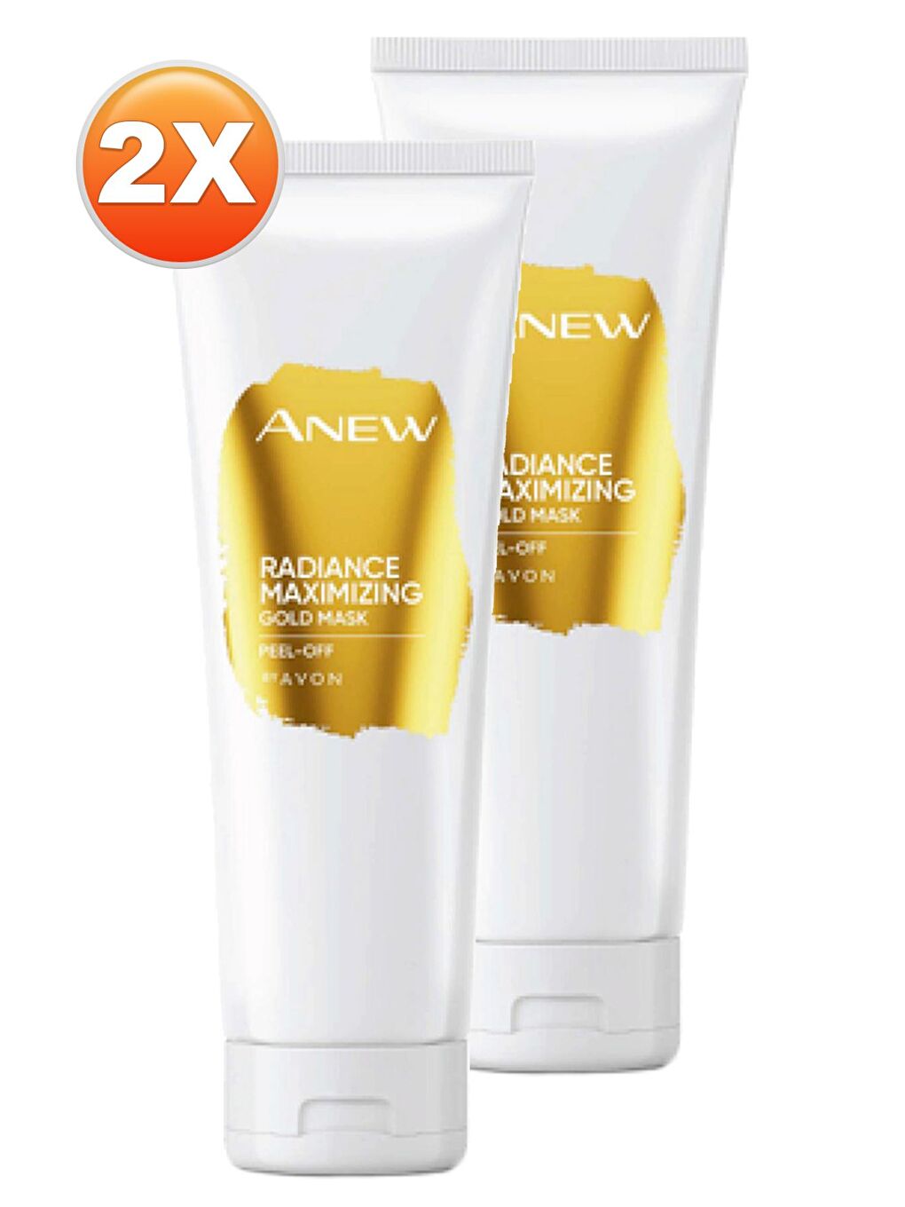 AVON Renksiz Anew Radiance Maximising Gold Yüz Maskesi 75 Ml. İkili Set - 1