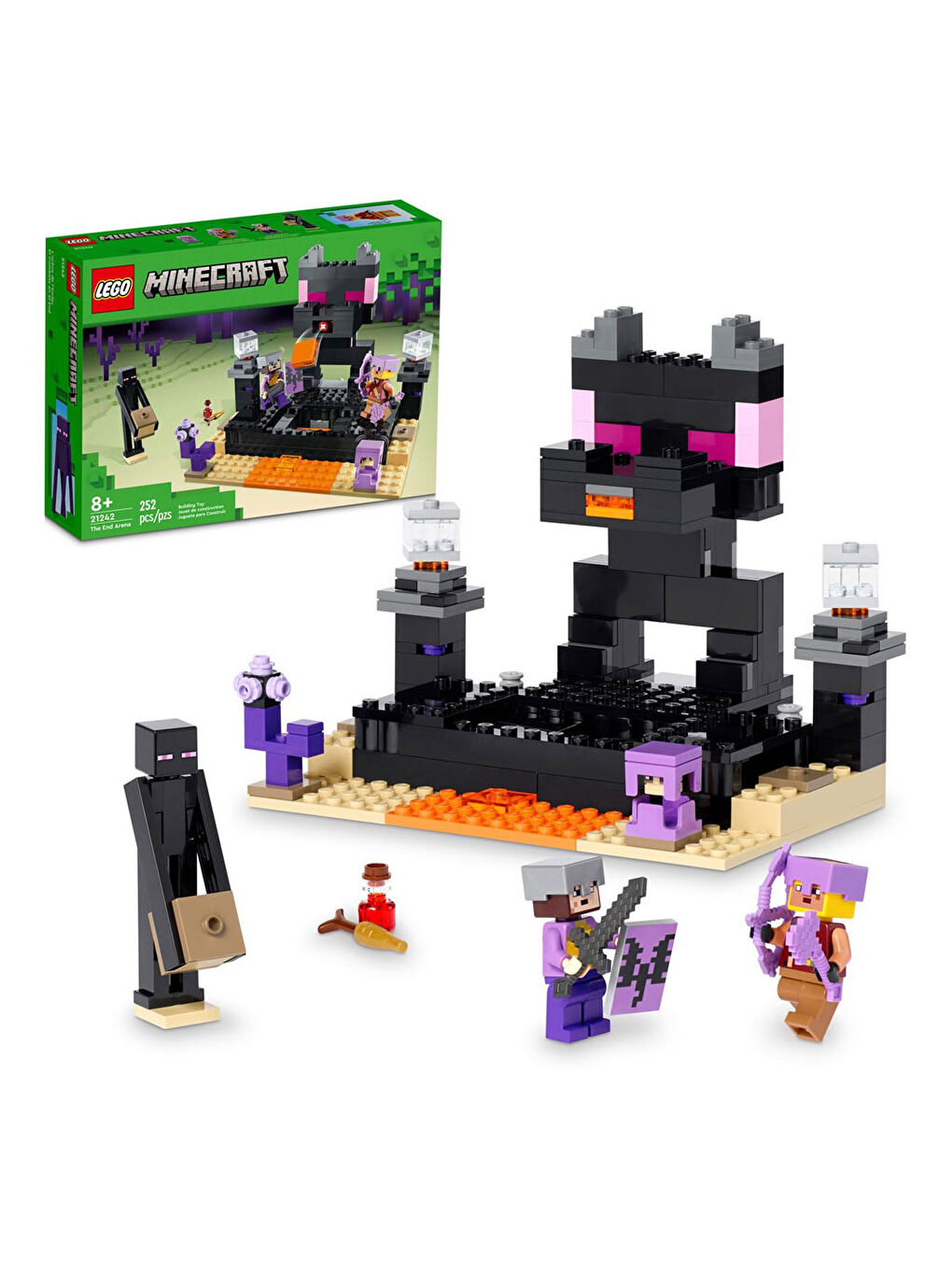 Lego Minecraft End Arenası 21242