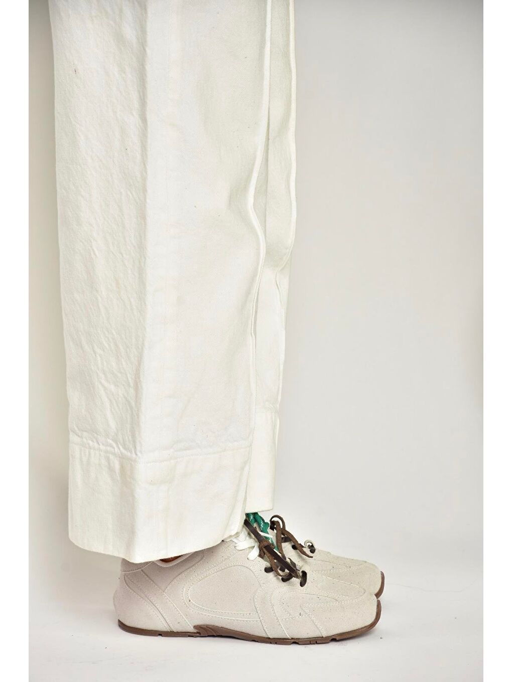 U8461440 Gri Kadın Sneakers-3