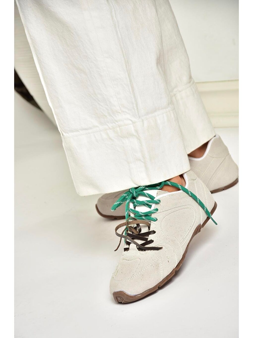 U8461440 Gri Kadın Sneakers-4