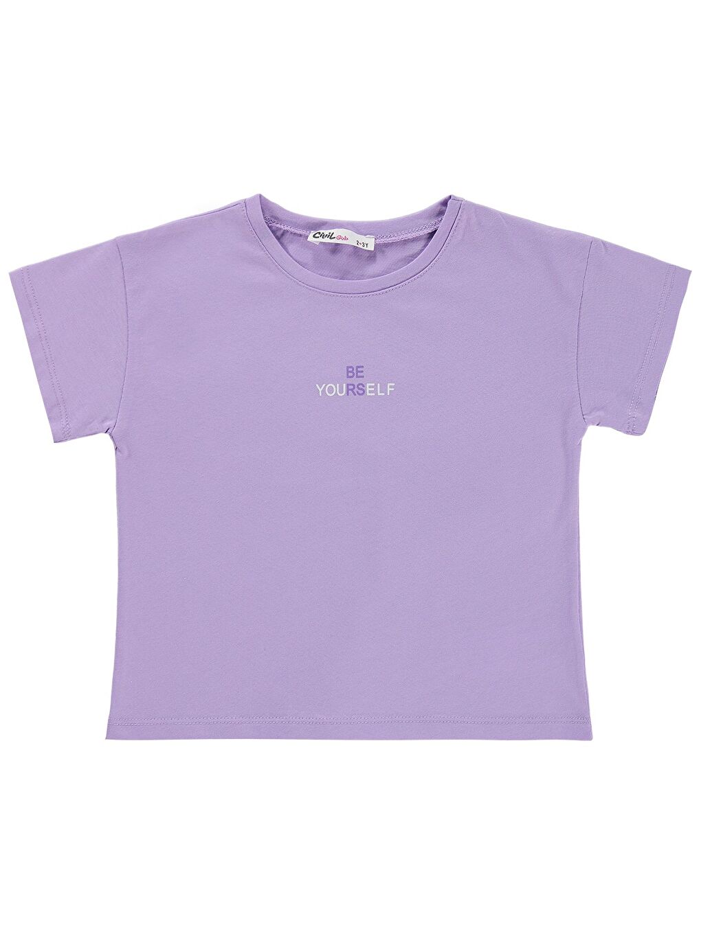 Girls 2-5 Yaş Tişört - Lila