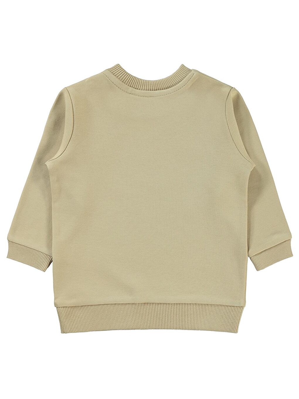 Kahverengi Baby Erkek Bebek Sweatshirt 6-18 Ay Sütlü Kahve-1