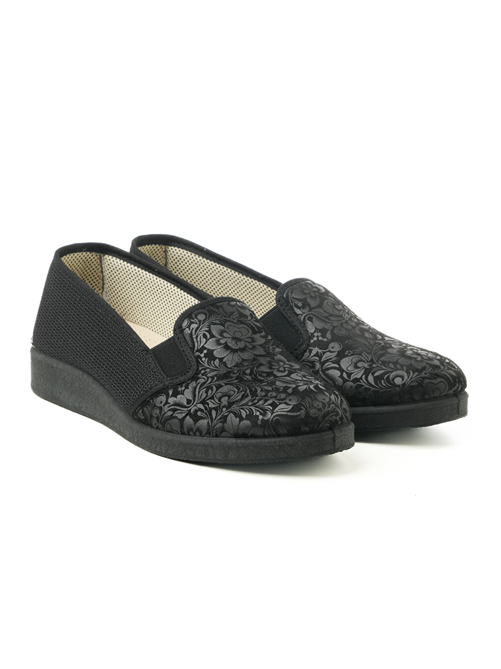 Siyah Kadın Klasik Ayakkabı 956 STRETCH WOMEN'S FOOTWEAR Black-2