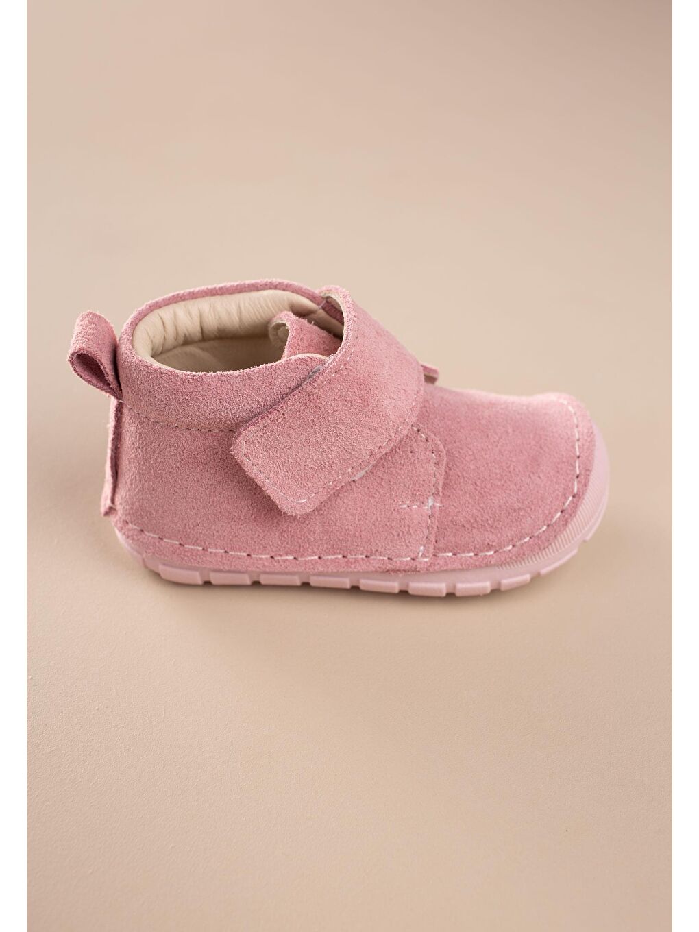 Pembe Bebe İlk Adım Ayakkabısı Somon
