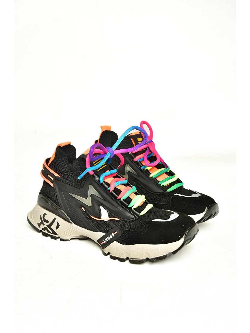 U6026025 Siyah Kadın Sneakers