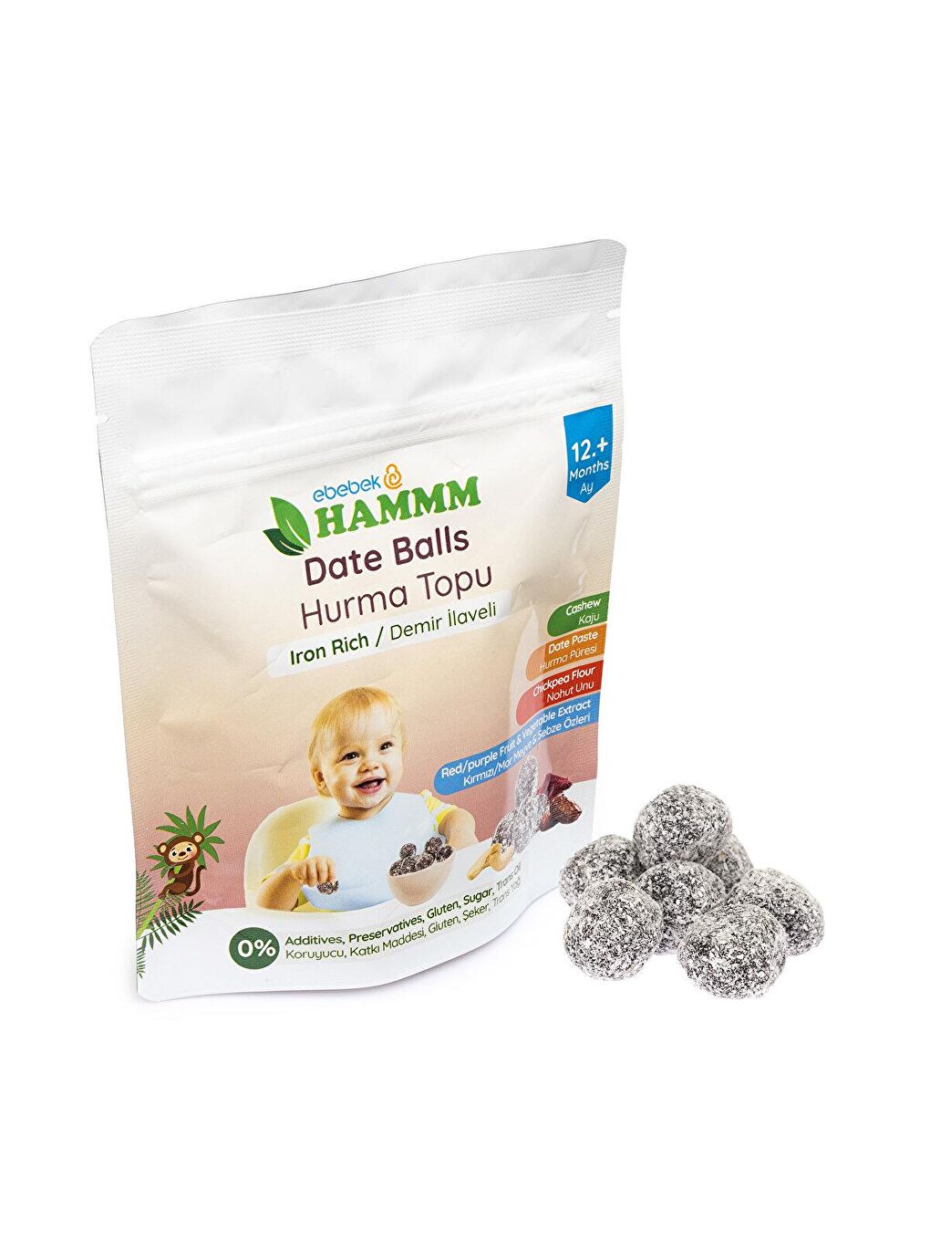 HAMMM Karışık Çinko Demir Hurma Topu 70 gr