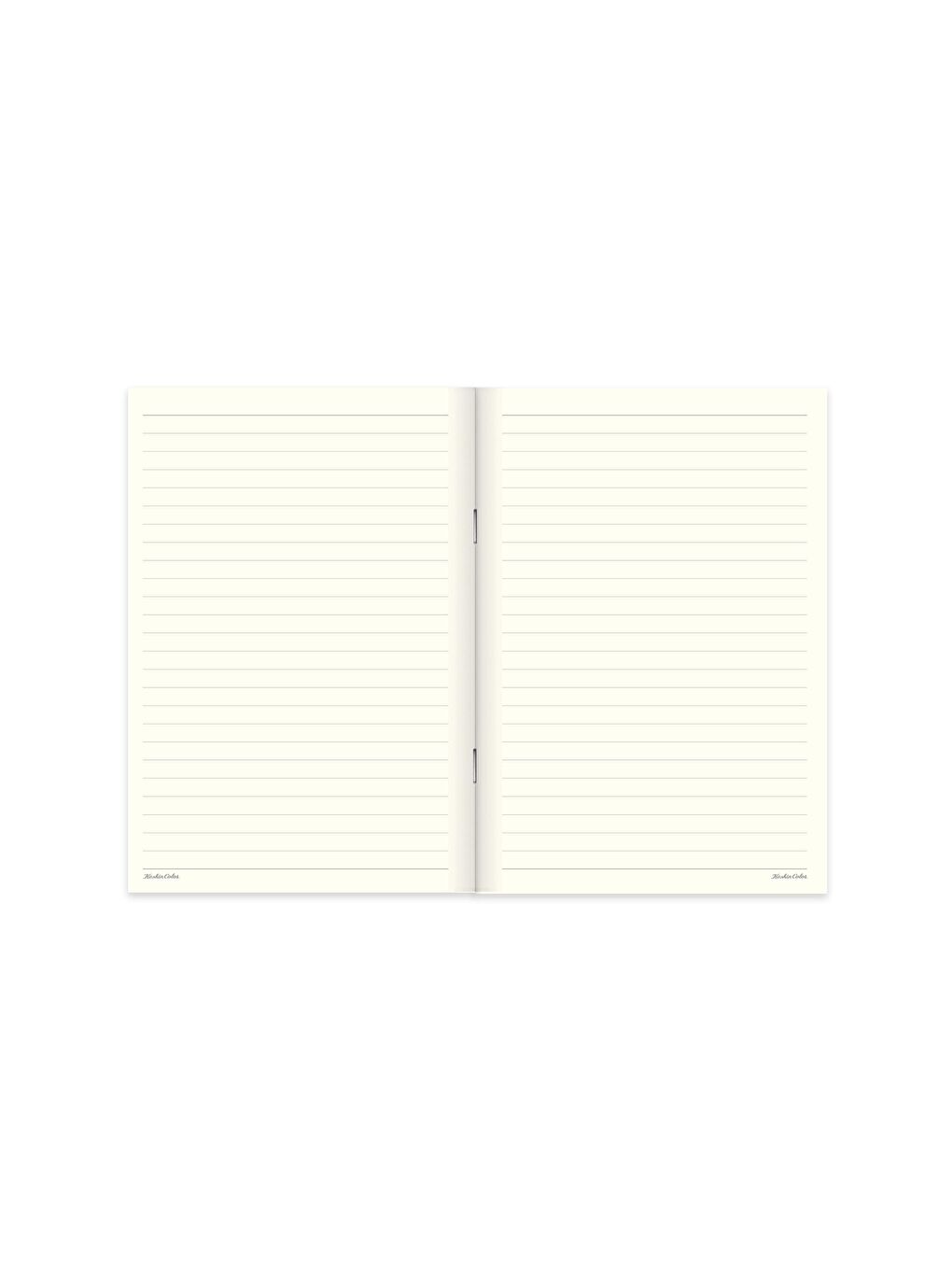 Keskin Color Turuncu Karton Kapak Hafif Kağıt Defter 4'Lü Set- Mercan (2Çizgili+2Düz) 14*20 24 Yp. - 5