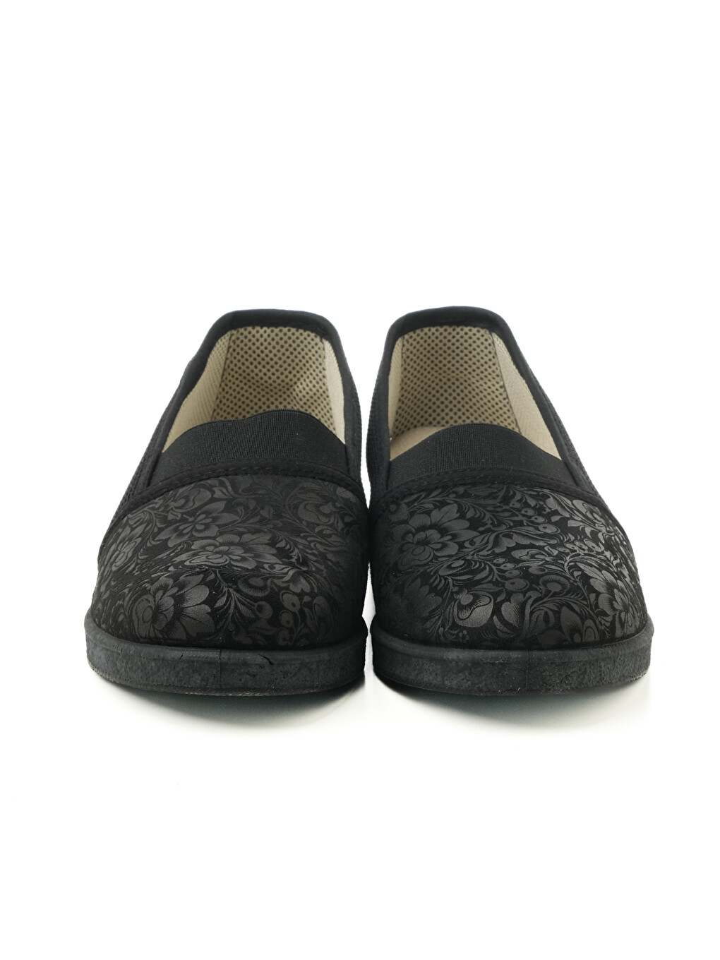 Siyah Kadın Klasik Ayakkabı 984 STRETCH WOMEN'S FOOTWEAR Black-1