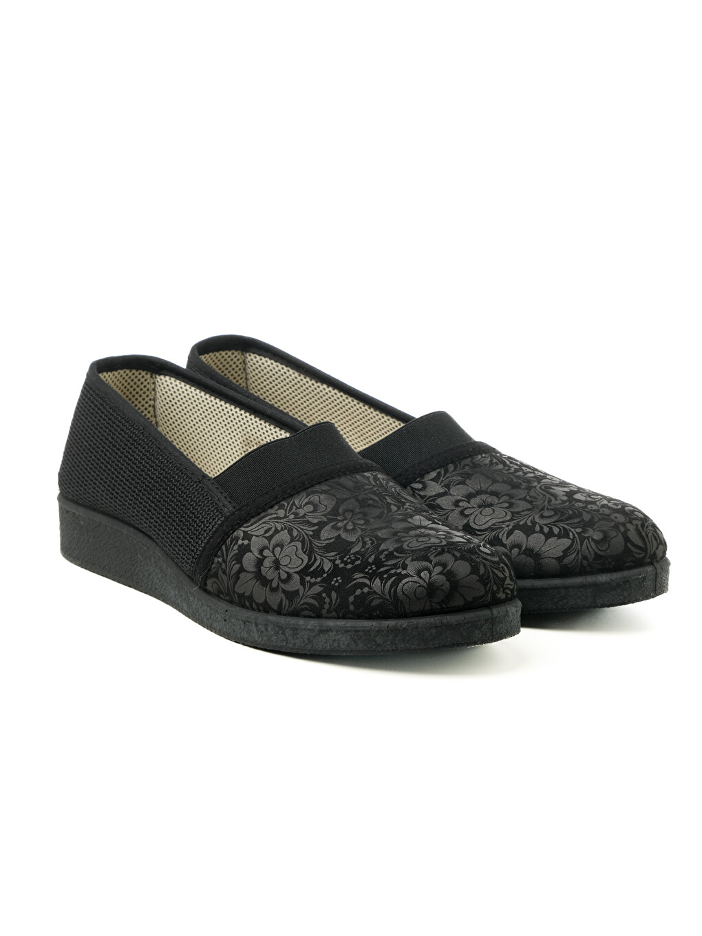 Siyah Kadın Klasik Ayakkabı 984 STRETCH WOMEN'S FOOTWEAR Black-2