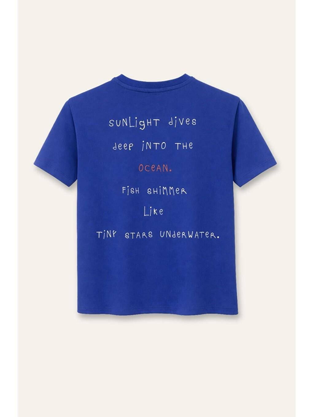 Mavi Erkek Çocuk Tshirt - Sax-1