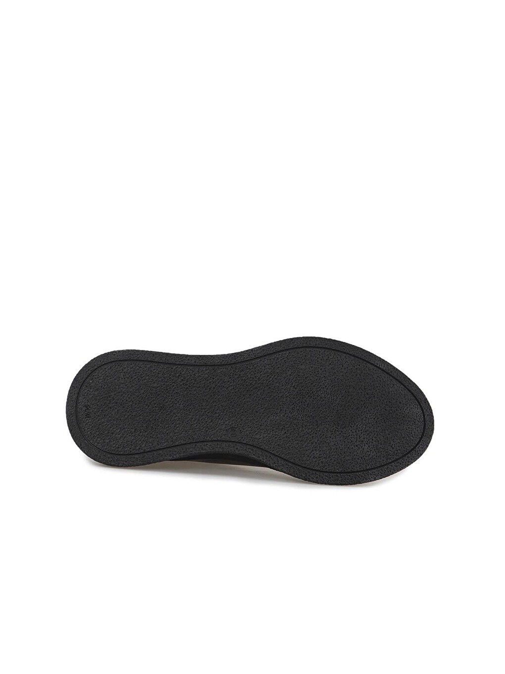 Siyah %100 Deri Dikişli Taban Sneaker Ayakkabı-3