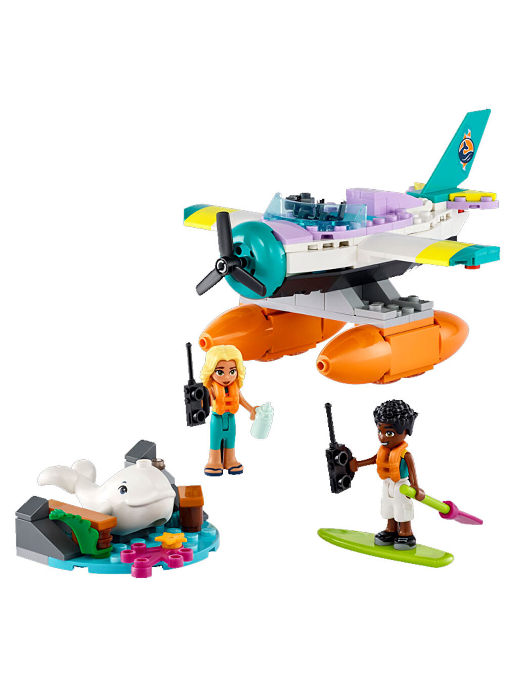 Lego Renksiz Friends Deniz Kurtarma Uçağı 41752 - 2