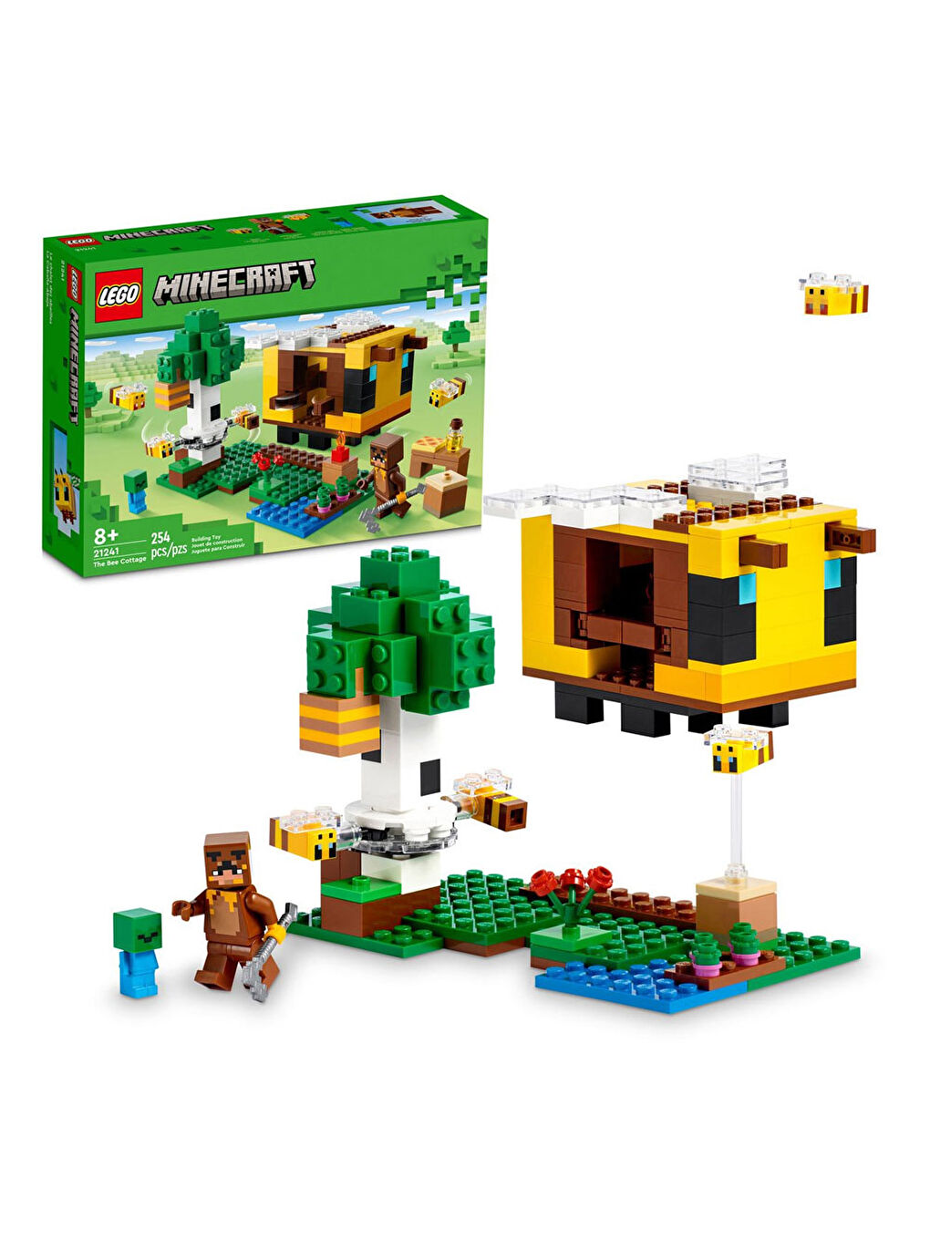 Lego Minecraft Arı Evi 21241