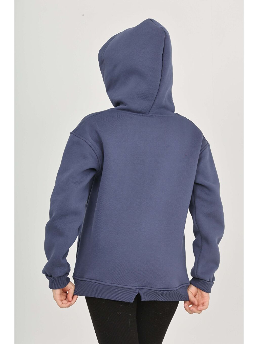 İndigo Kız Çocuk Taş Dizaynlı Sweatshırt-5