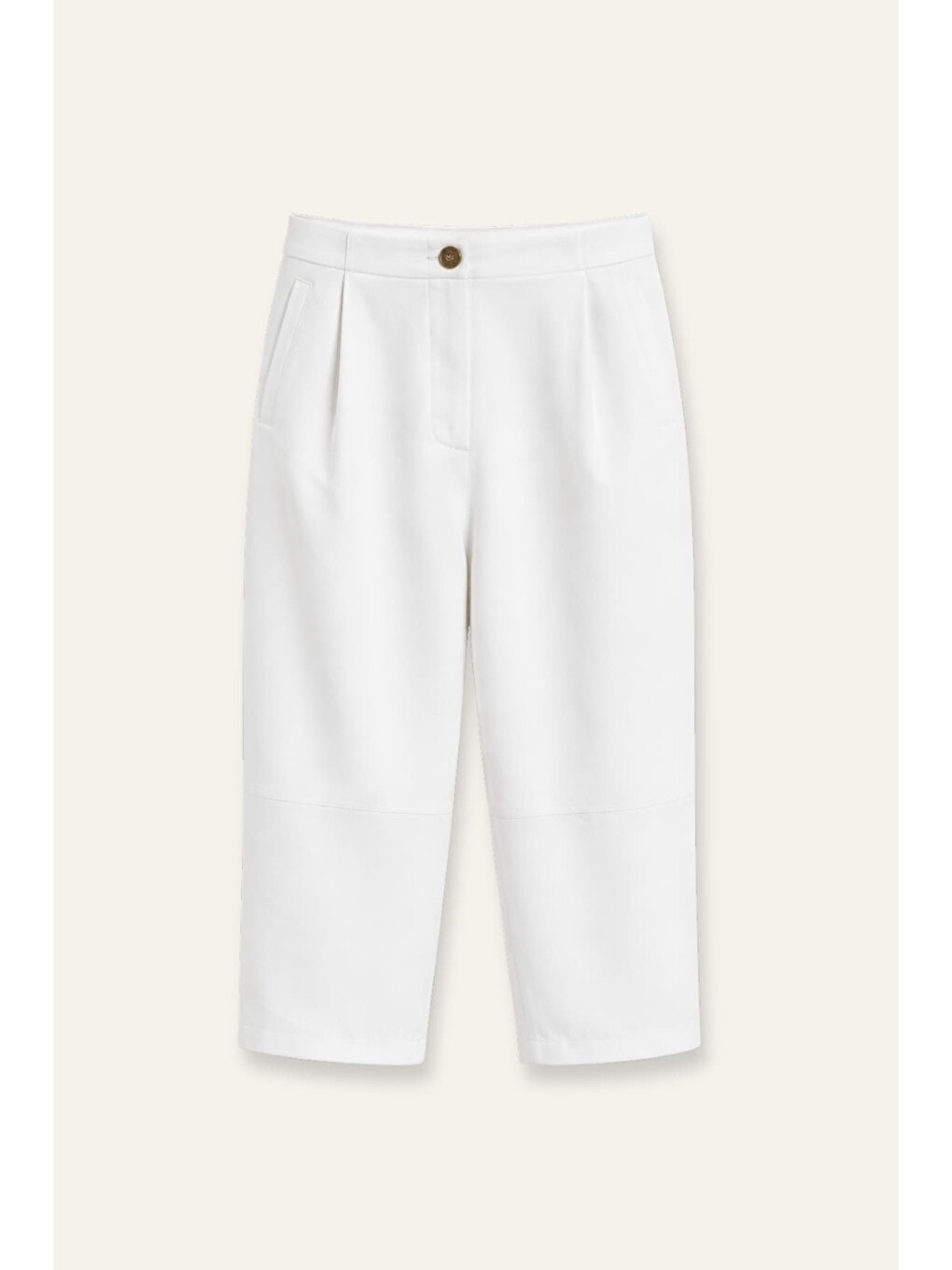 Erkek Çocuk Baggy Pantolon - Beyaz