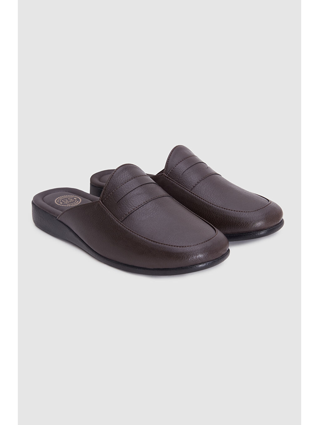 Kahverengi Erkek Misafir Ev  Çeyizlik Terlik-3