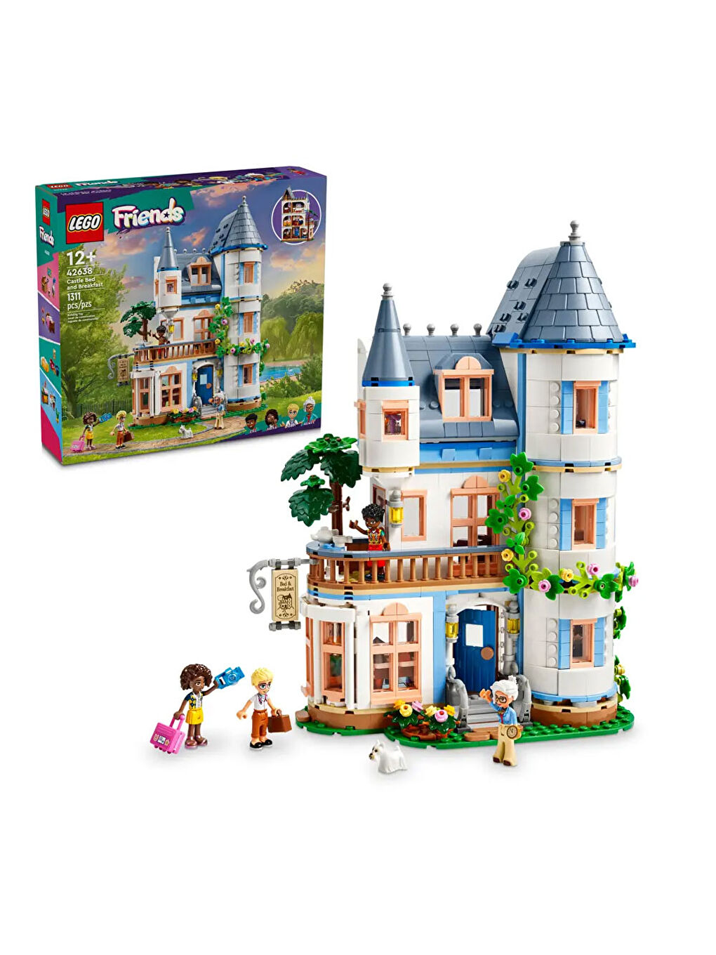 Lego Renksiz Friends Kale Pansiyon Otel Oyun Seti 42638