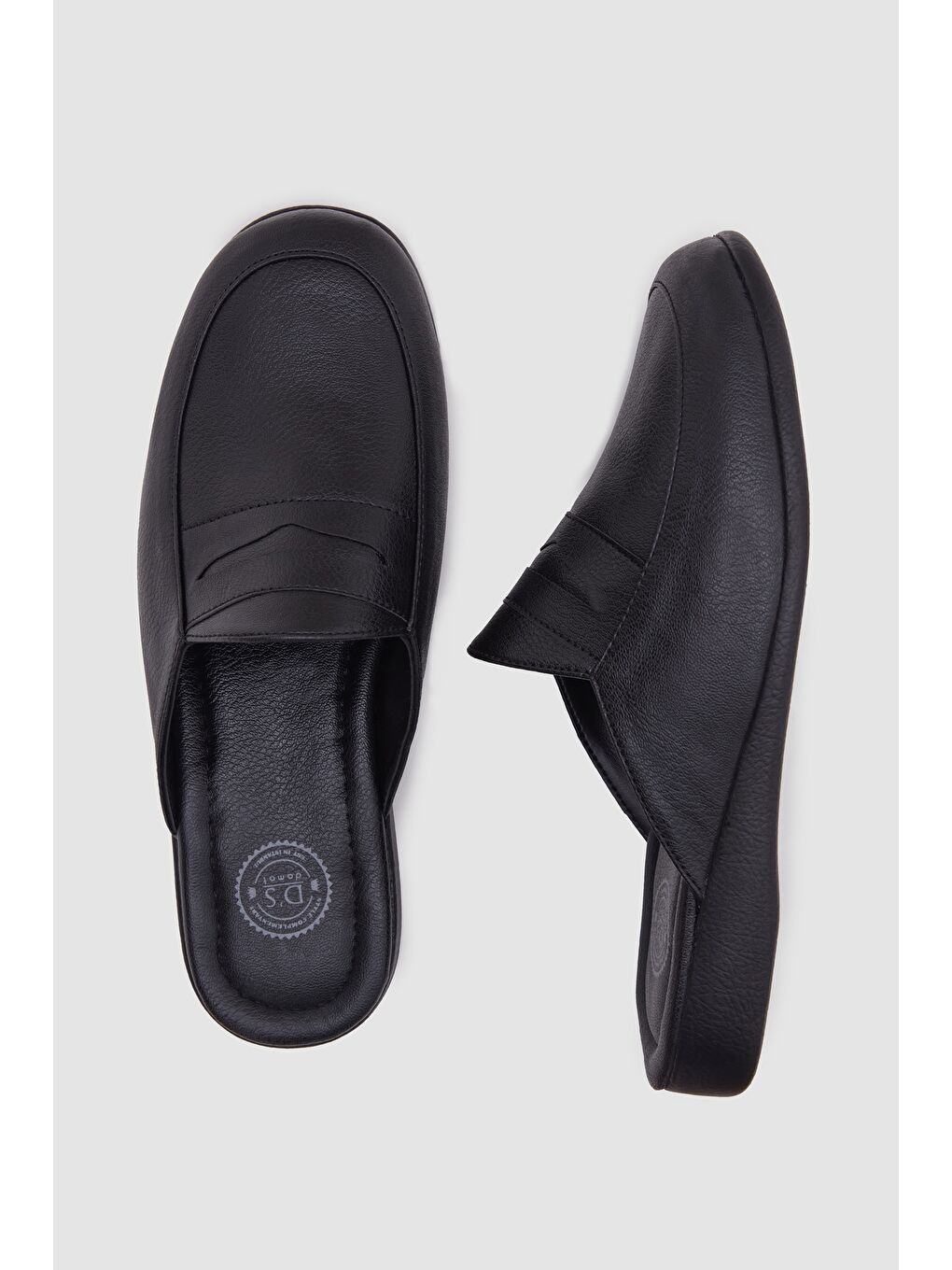 Siyah Erkek Misafir Ev  Çeyizlik Terlik-2