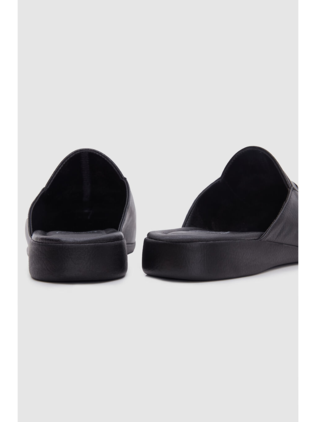 Siyah Erkek Misafir Ev  Çeyizlik Terlik-4