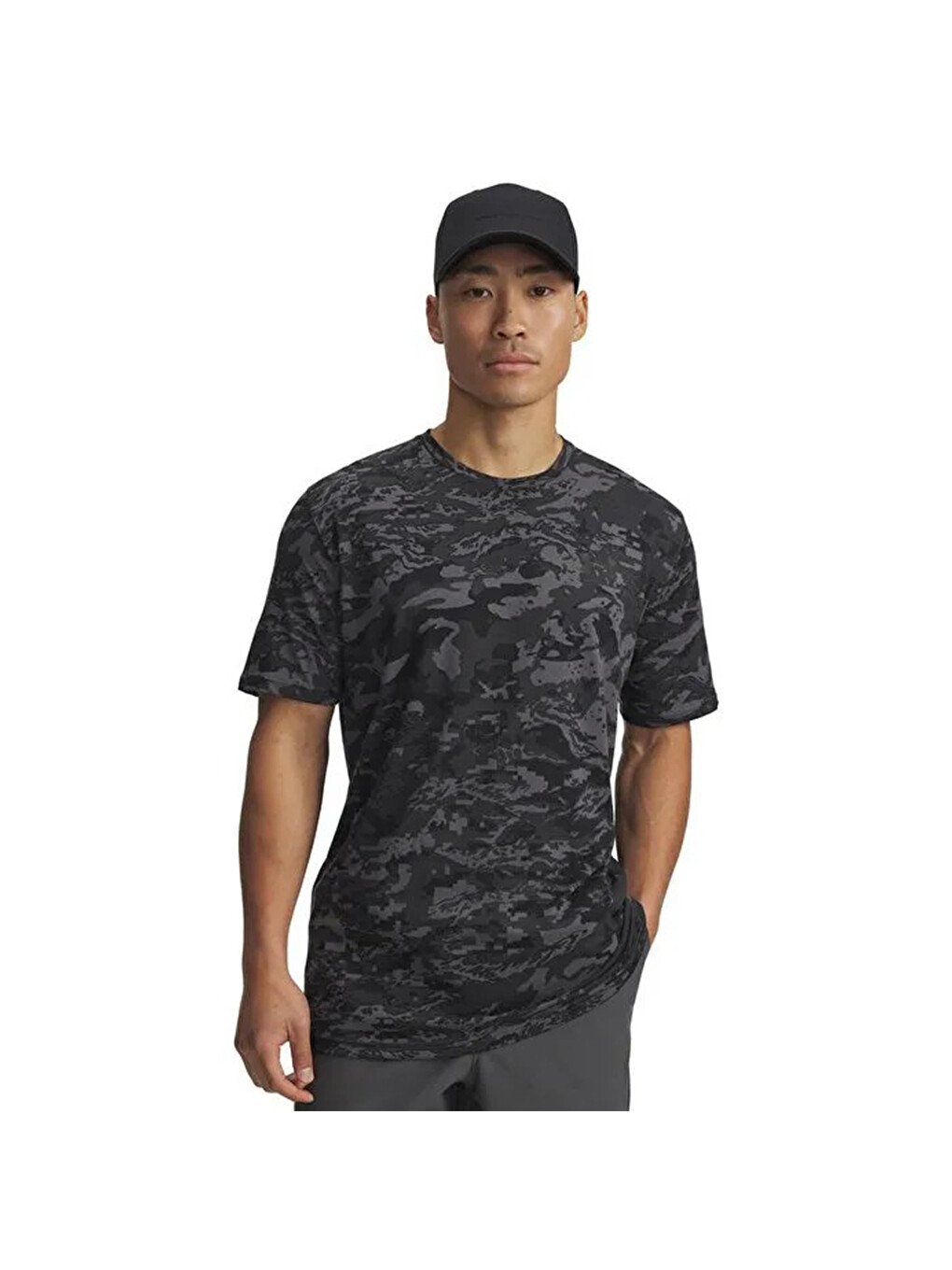 Abc Camo Erkek Gri Tişört