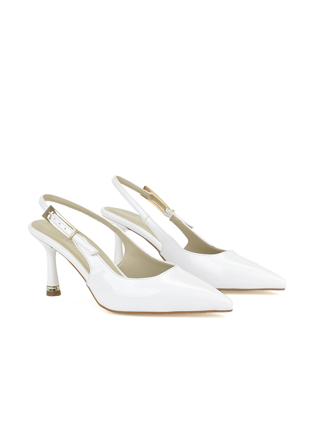 Kadın Topuklu Ayakkabı 1511044Z301 Beyaz