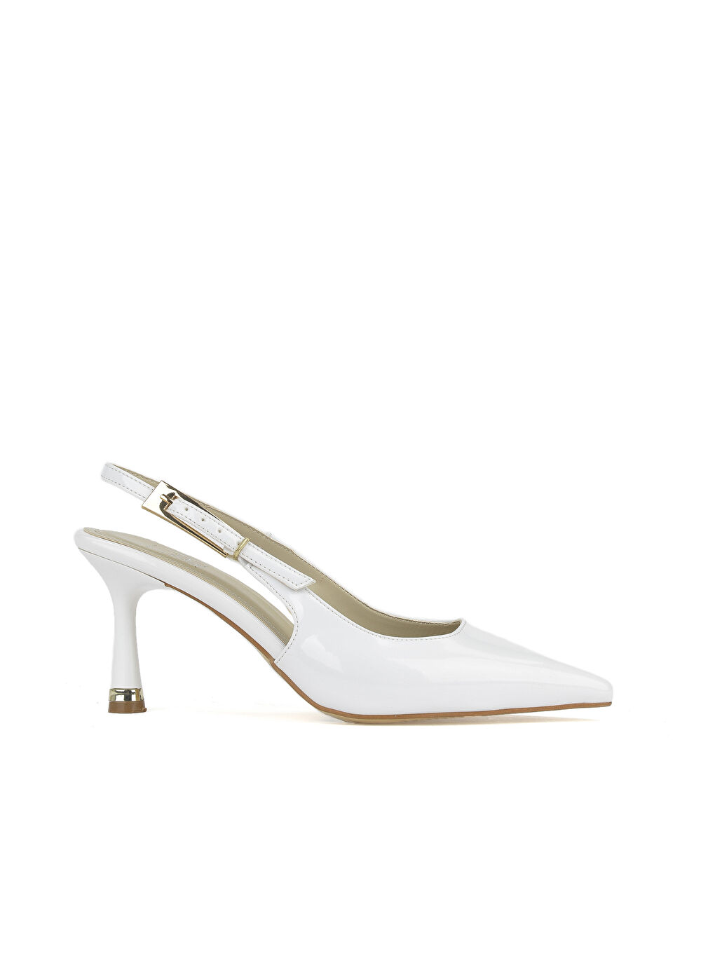 Kadın Topuklu Ayakkabı 1511044Z301 Beyaz-1