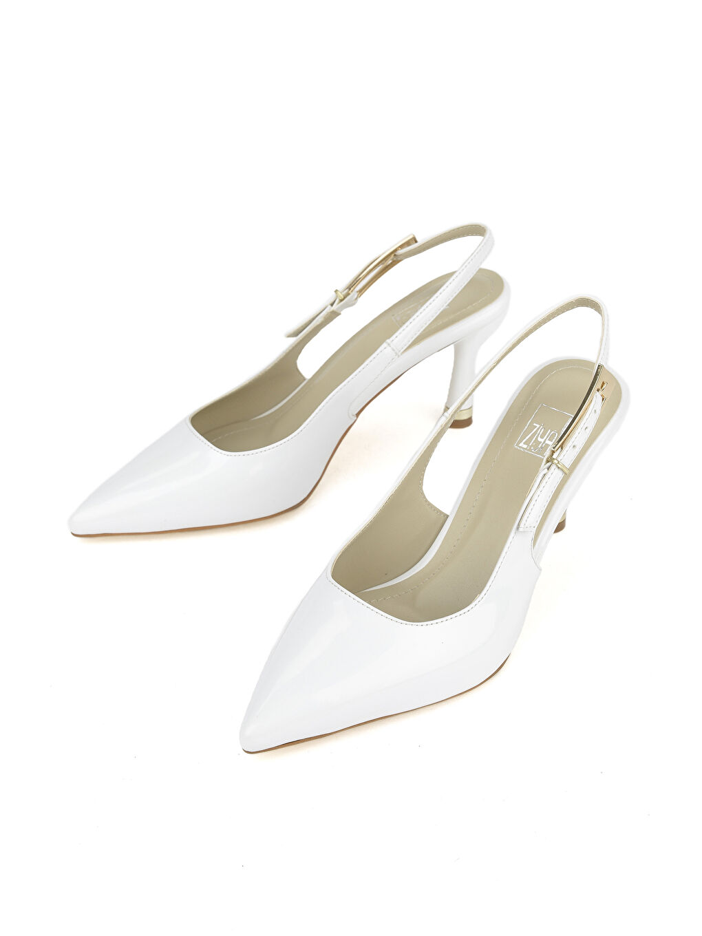 Kadın Topuklu Ayakkabı 1511044Z301 Beyaz-3