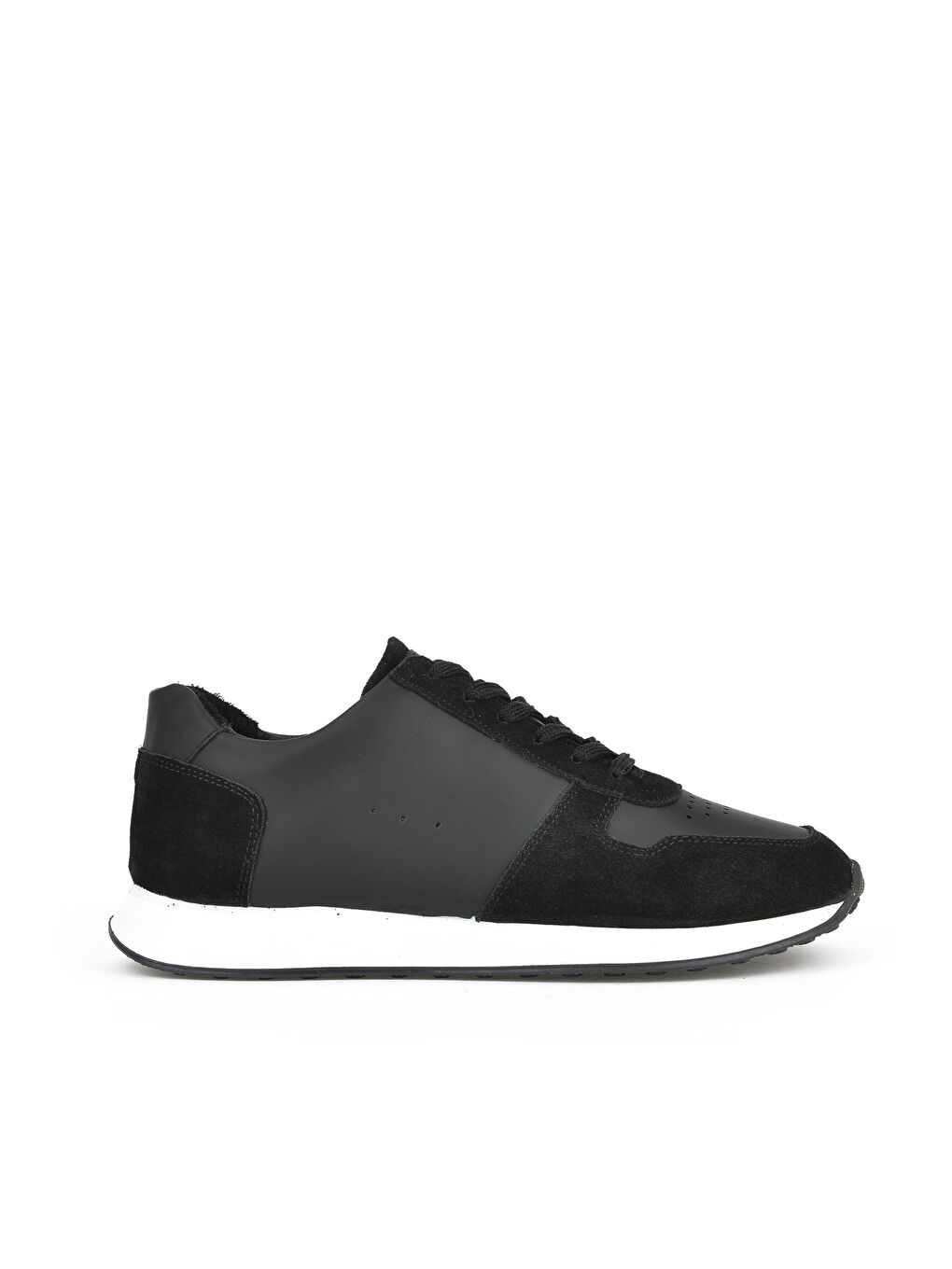 Ziya Ayakkabı Erkek Hakiki Deri Sneaker 143423Z93 Siyah - 1