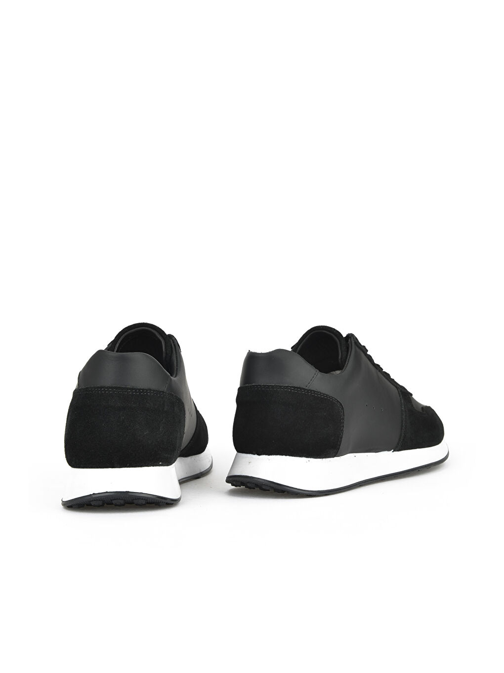 Ziya Ayakkabı Erkek Hakiki Deri Sneaker 143423Z93 Siyah - 2