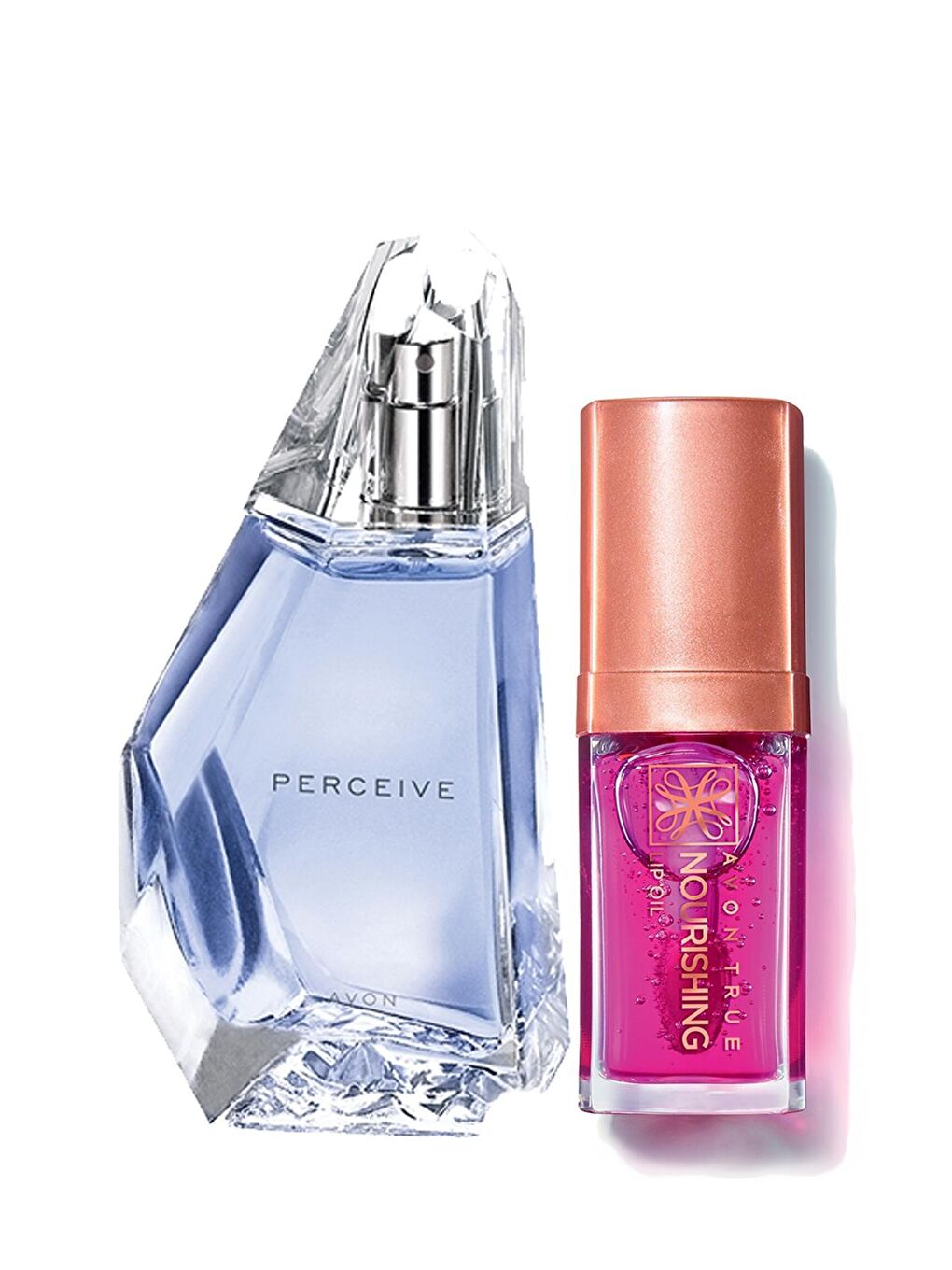 AVON Perceive Kadın Parfüm ve Besleyici Dudak Yağı Paketi